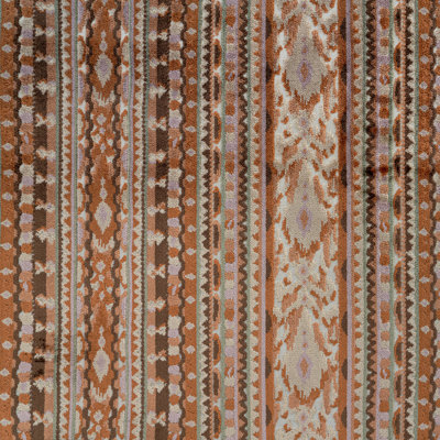 Sumatra Stripe Cut Velvet Upholstery Fabric