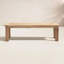 Banc d'extérieur en teck Bedwell-900511490