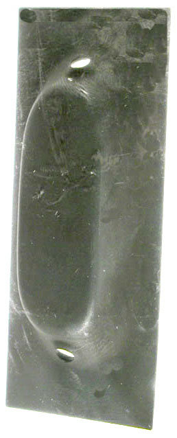 Poignée encastrée pour porte coulissante Ives, Bronze satiné