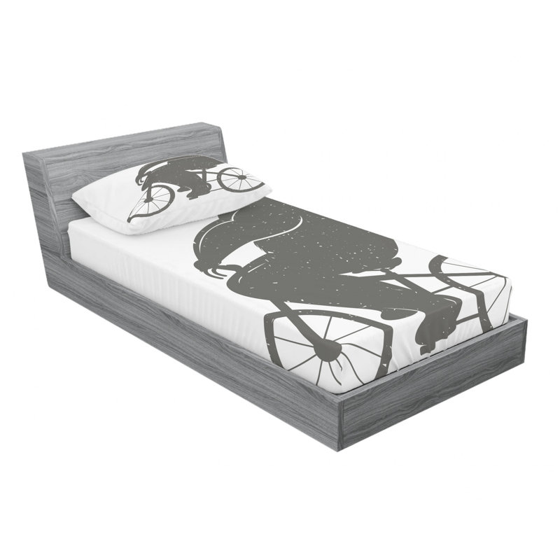 Microfiber Sheet Set, Twin XL Sheet Set with Fitted Sheet