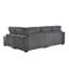 Canapé modulaire réversible en L 93 po-697624583