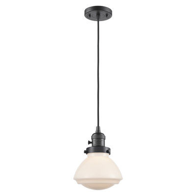 Franklin Restoration - Almarosa - 1 Light 7" Cord Hung Mini Pendant - On-Off Turn Switch - LED Bulb - - Clear Shade