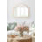 Wide Arched Wall Mirror for Bathroom-331377054
