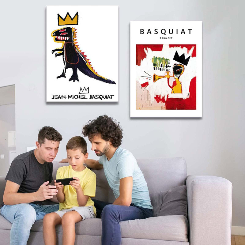 2 Piece Wrapped Canvas Print, 60 cm H x 40 cm W