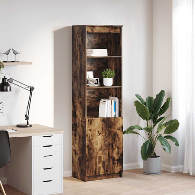 Highboard 50X35x180 Cm Engineered Wood