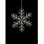 Ornement en flocons de neige Serene Spaces Living, paquet de 6