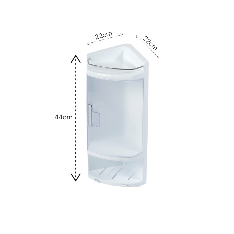 Mykiya Plastic / Acrylic Bathroom Cabinet