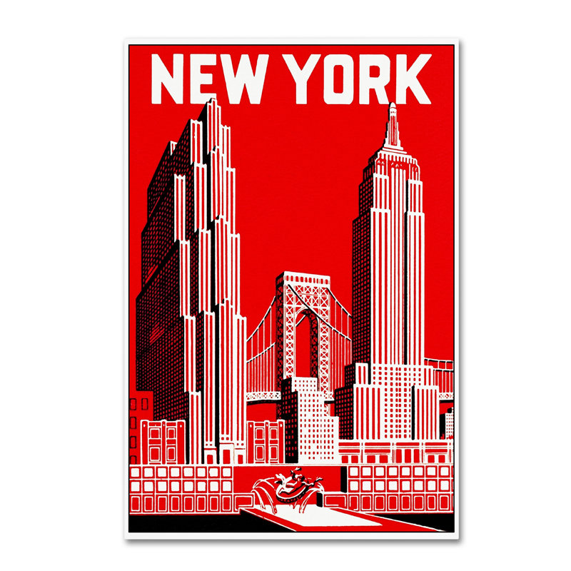 « travel 41 », publicité sur toile tendue, H 47 po x l 30 po