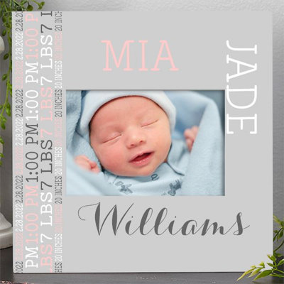 Gray Wood Matte Picture Frame