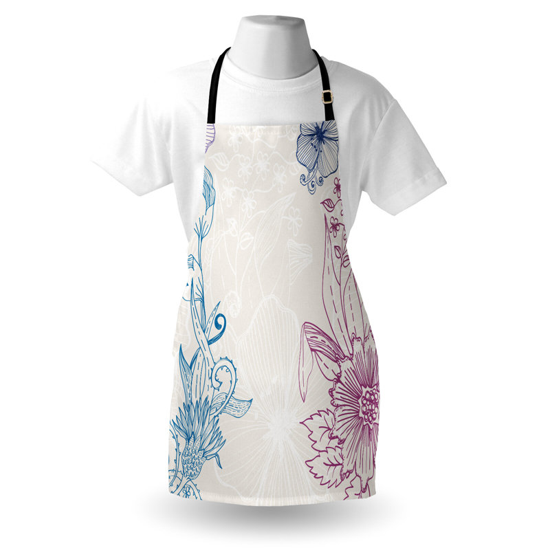 Tablier floral
