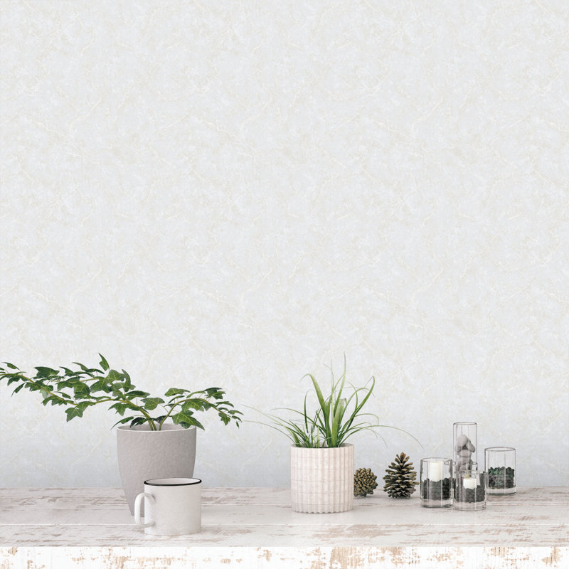 Ollinger 10.05m x 53cm Matte Wallpaper Roll, Blue