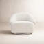Chaise pivotante rembourrée T Wilson Millie
