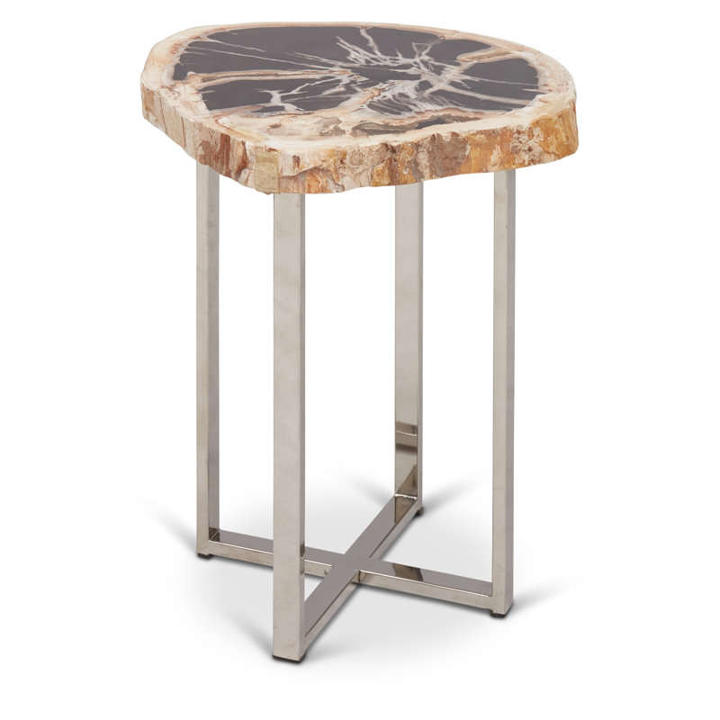 Elements Solid Wood End Table