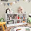 62cm H x 111cm W Cube Bookcase