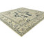 Tapis oriental tribal carré 8X8 One-of-a-Kind