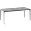 Conference Table SOVARETO 90 cm 180 cm Dark Grey