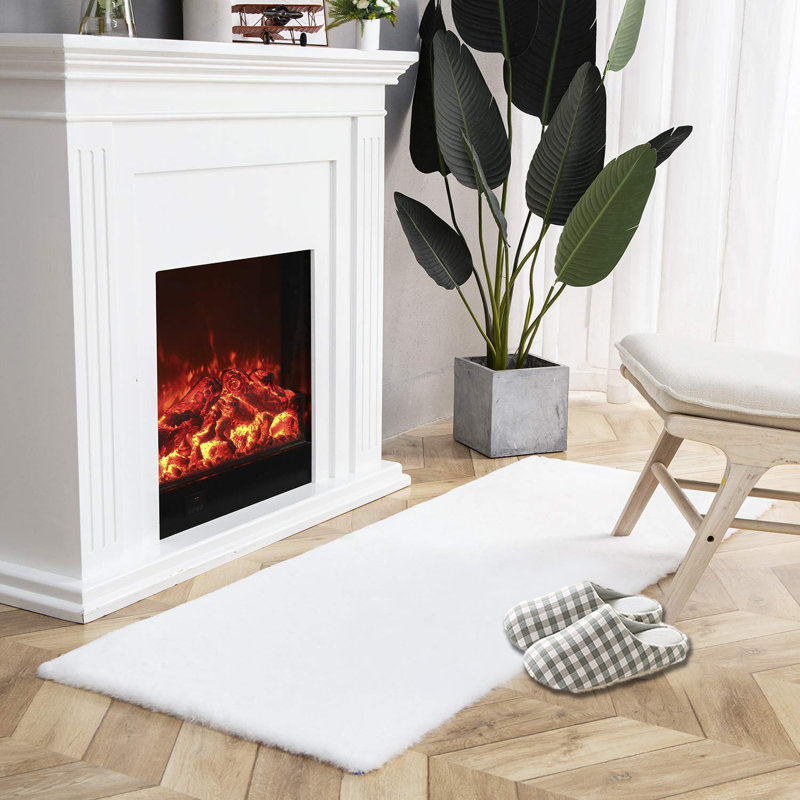 Perlena Faux Fur Washable Indoor Rug, Runner 2' x 6'