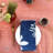 Hand Block Printed Blue Lotus Napkin