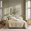 Ensemble de courtepointe en coton pour lit double / grand 3 pièces