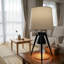 Lampe de table rétro en métal