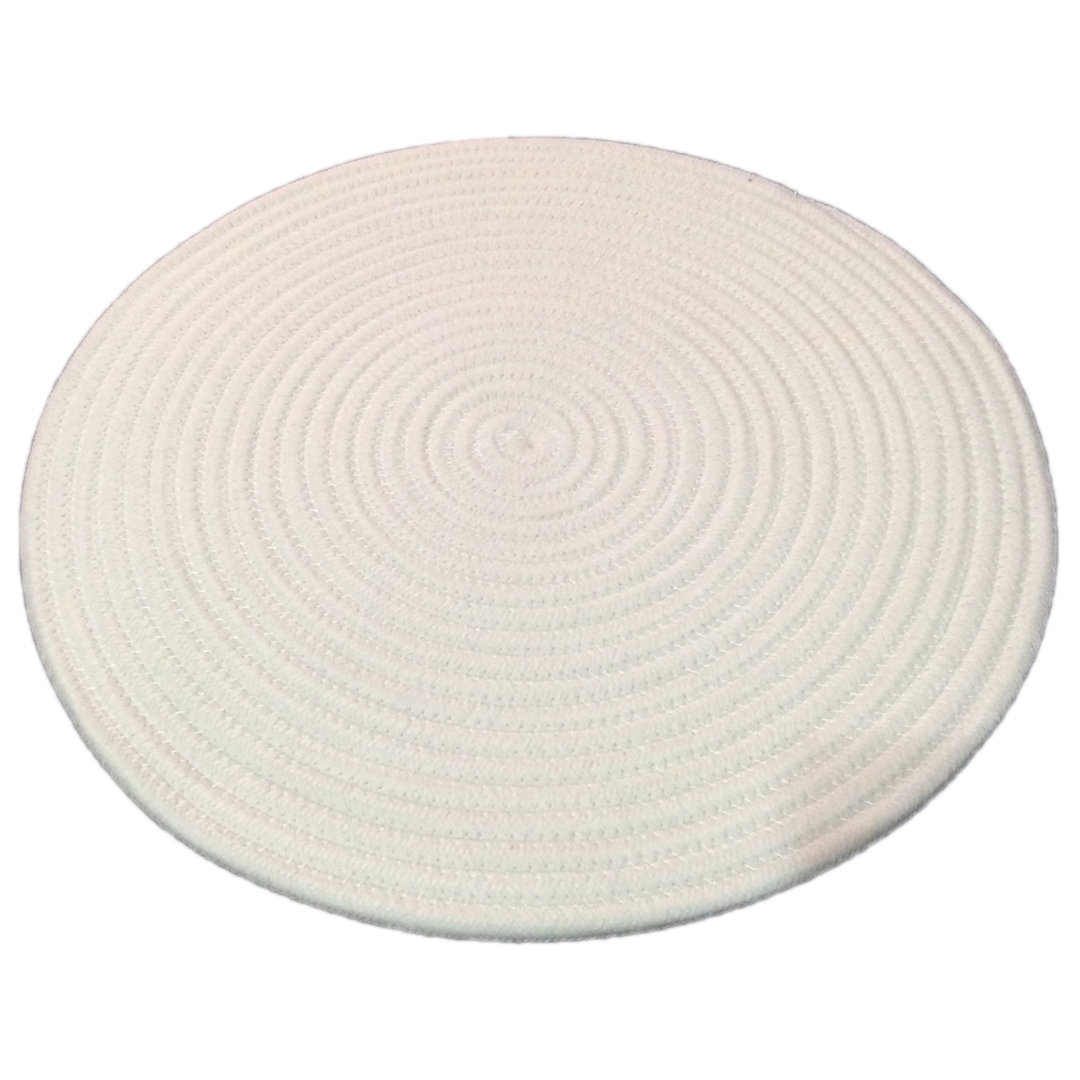Carter Cotton Round Placemat Highland Dunes