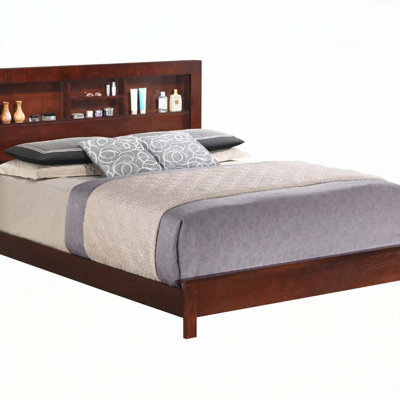 Wooden Storage Platform Bed Frame