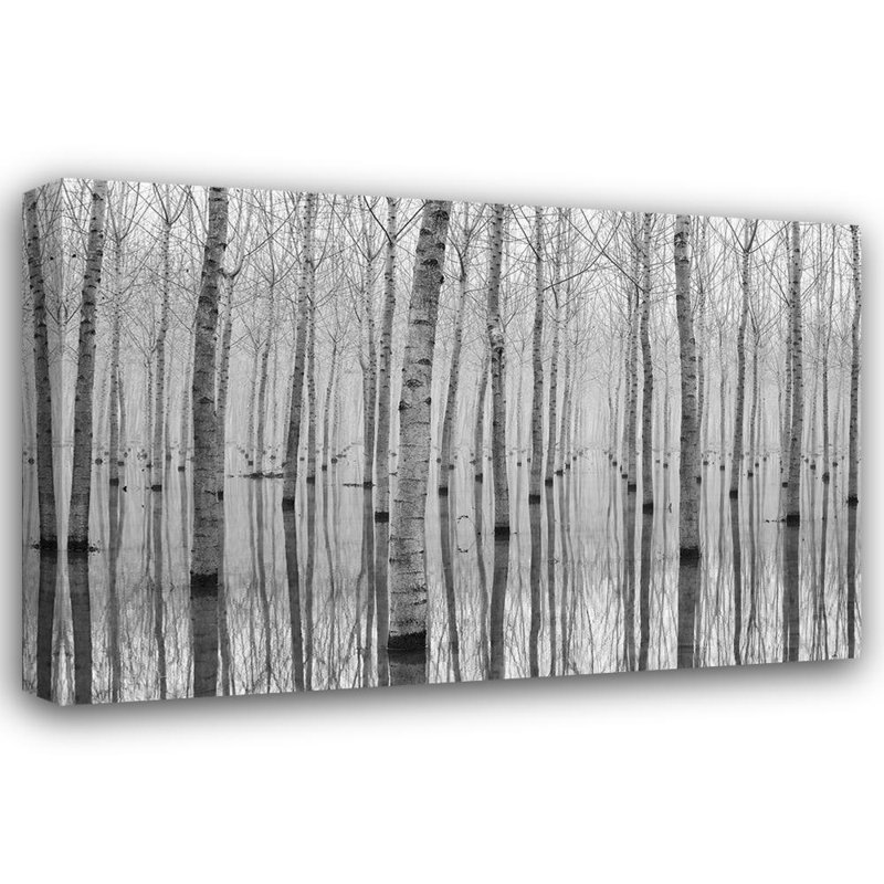 Art sur toile tendue par Millone Pines par Simone, H 33 po x l 48 po