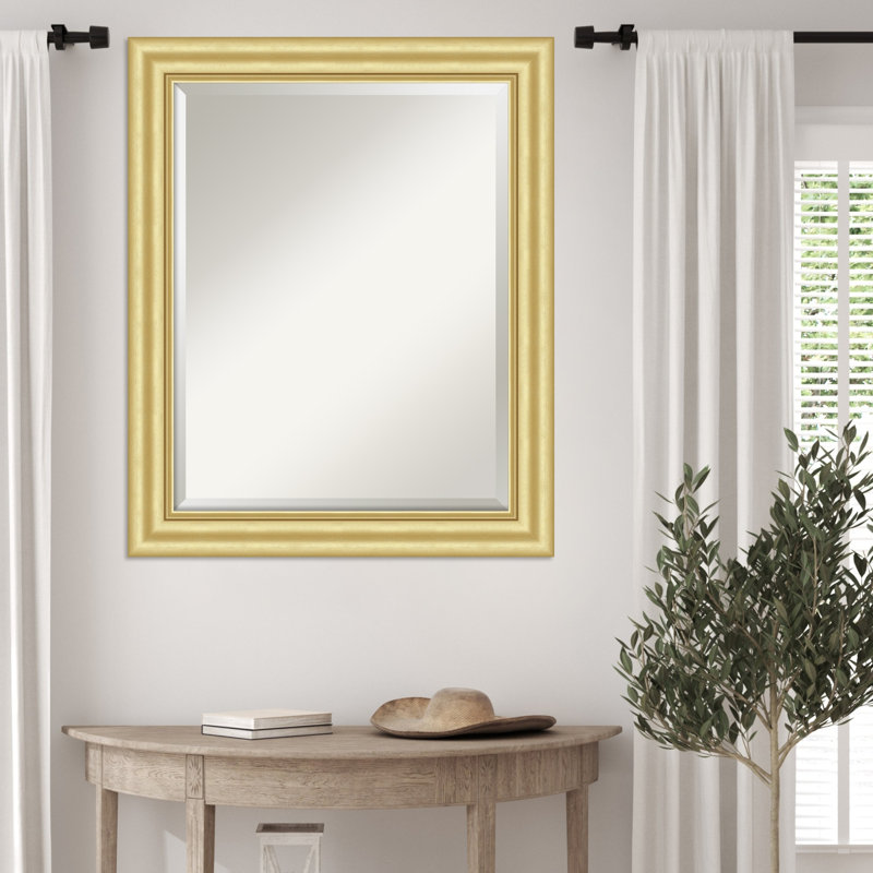 Miroir mural Sophia, 27,5 po x 33,5 po, Gold