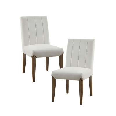 Channel Tufting Dining Chair (Set Of 2)