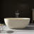 59'' Freestanding Soaking Solid Surface Bathtub-121869562