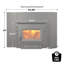 Foyer encastré à bois US Stove US1800E de 1 200 pi²