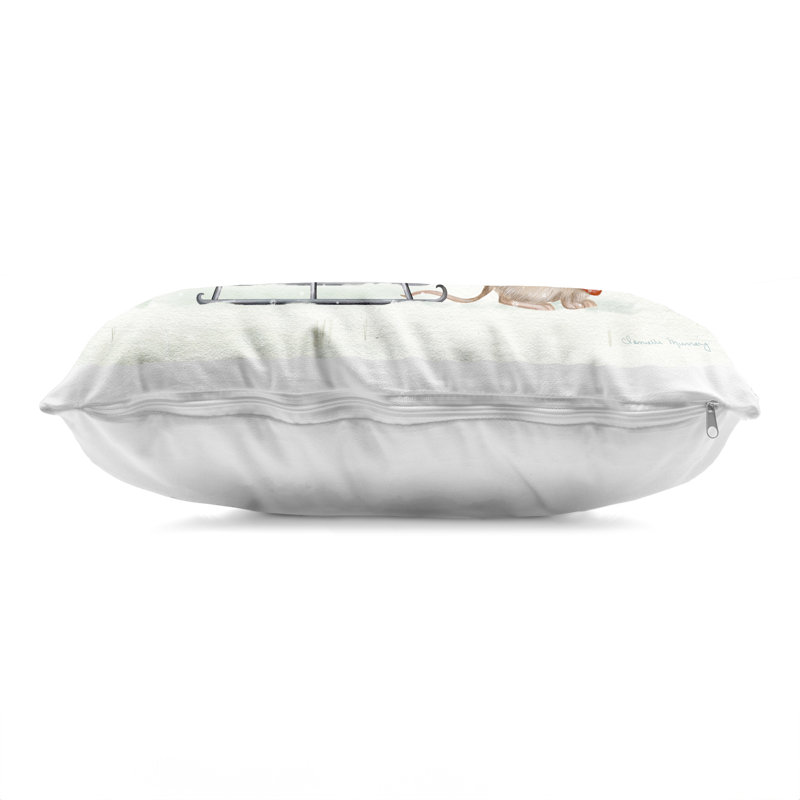 Coussin Merry Mouse, imprimé par Danielle Murray