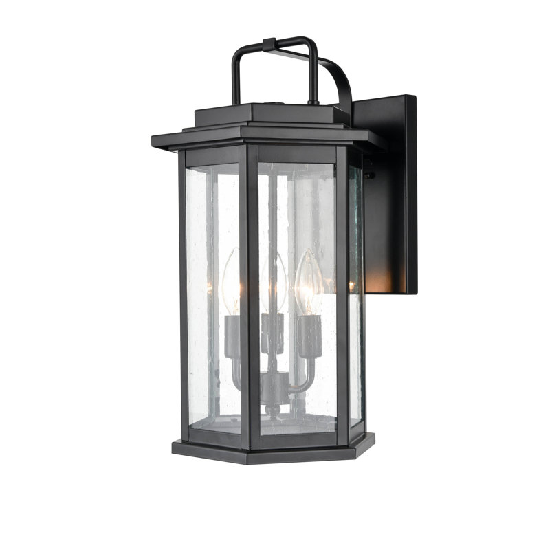 Bickerstaff Steel Wall Light, Black