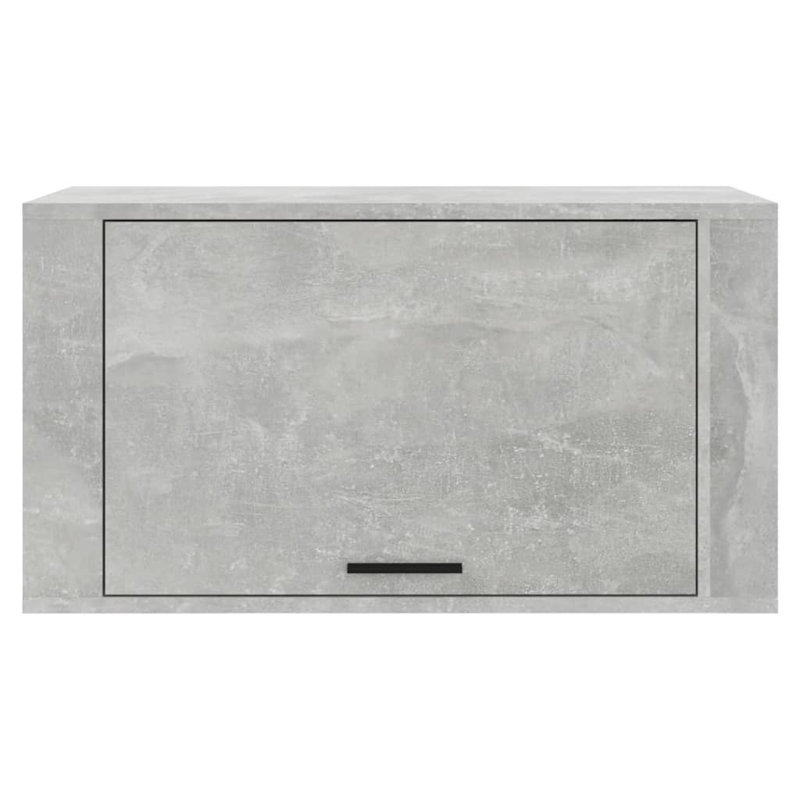 4 Pair Shoe Storage Cabinet, Concrete Grey