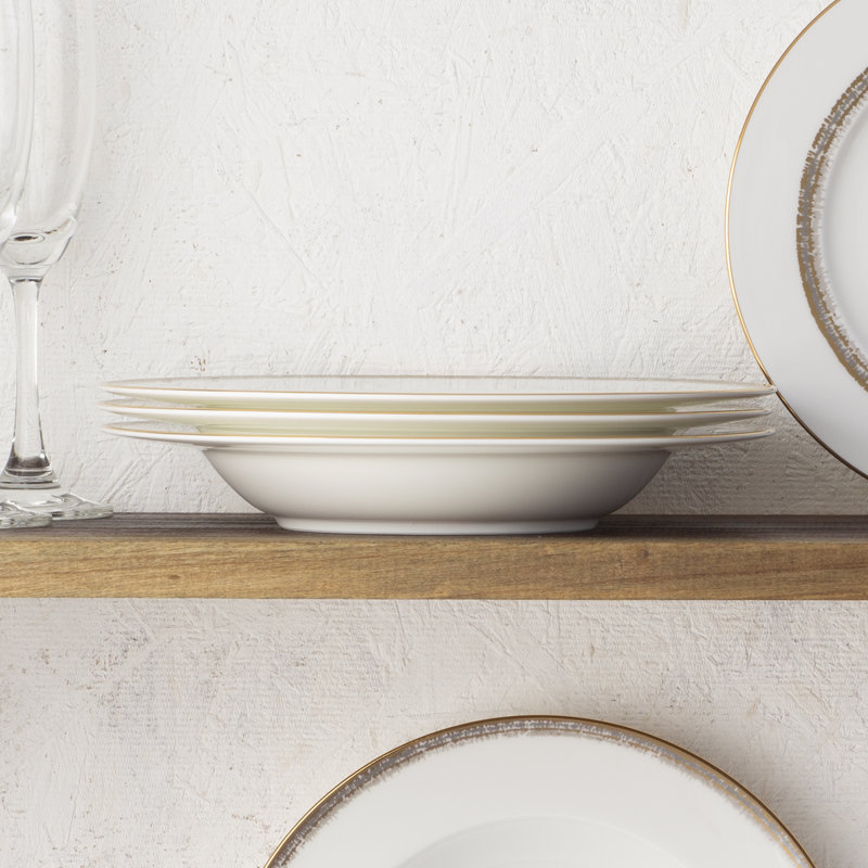 Noritake Haku Set Of 4 Soup Bowls, 8-1/2", 12 Oz.