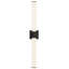 Vivi 36-in Black dimmable LED Wall Sconce-1570710023