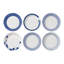 Royal Doulton Pacific Mixed Patterns Pasta Bowl Set