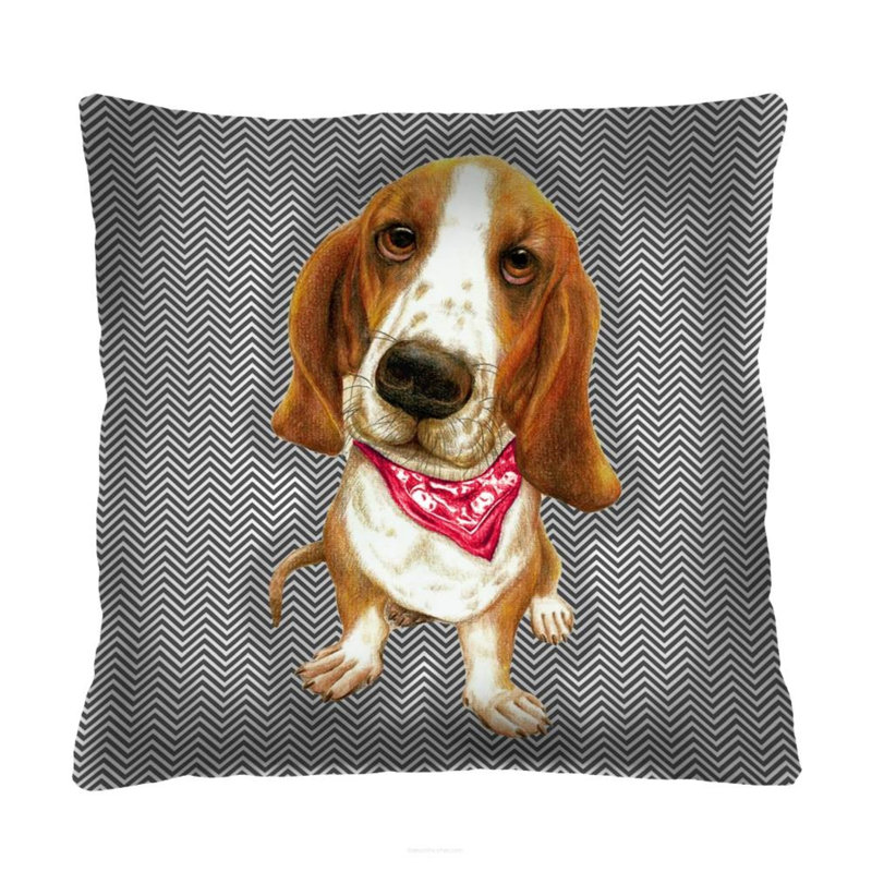Cotton Square Cushion