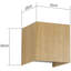 Gevena 1-Light Nature Flush Mounted Sconce