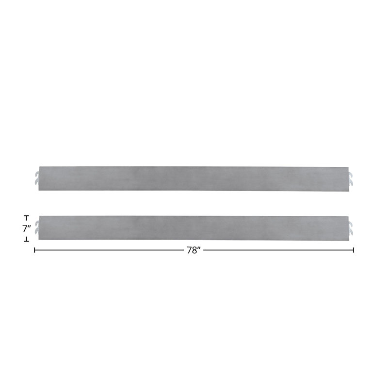 Charter Side Rails, Gray