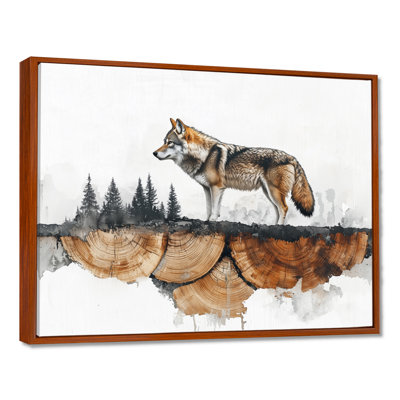 Wolf Guardian Of The Forest I - Wolf Wall Art