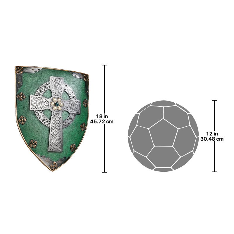 Sculpture murale Celtic Warriors Shield