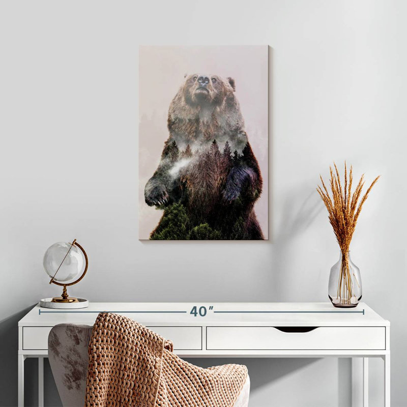 Brampt Forest Pines Bear, 24" H x 16" W