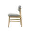 Chaise d'appoint rembourrée en bois massif Willow (ensemble de 2)-121600697