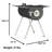  Comfort Gear 14" Backpacker Camp Stove – Lightweight, Durable, Cooking Surface