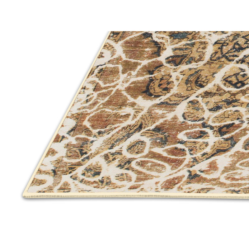 Stokesdale Abstract Indoor Rug, Rectangle 8' x 12'