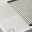 Nantucket Sinks 22 Inch  Dualmount Granite Composite Prep-Station with Side Set Drain-817836814