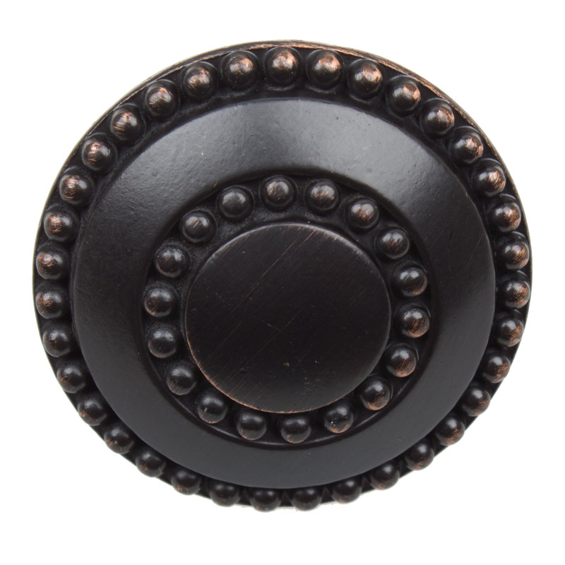1 3/8" Diameter Mushroom Knob Multipack, Oil Rubbed Bronze