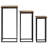 Glass Top Nesting Tables