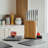 11 Piece Stainless Steel Knife Block Set